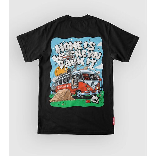 Loose Riders Van Park Tech Tee black Slike