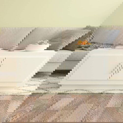 Furnova Klubska mizica bela 102x50x45 cm konstruiran les, (21915308) Slike