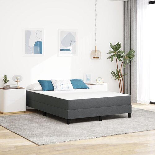 vidaXL Žepna vzmetnica Temno siva Srednja 160x200x20 cm Tkanina Cene