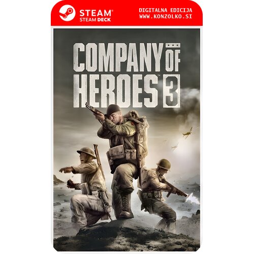  Company of Heroes 3 - Steam koda brez &scaron;katlice (WINDOWS PC | STEAM DECK) Cene