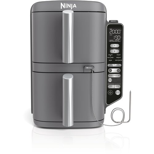 Ninja Airfryer SL451EU 6u1/dupla korpa/2470W/9.5L/siva Cene