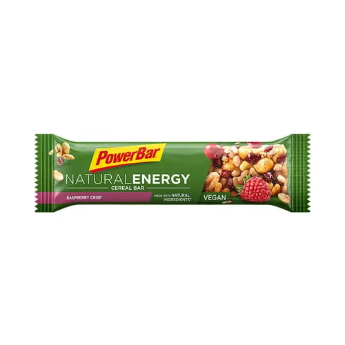 PowerBar natural energy - cereal bar - raspberry crisp