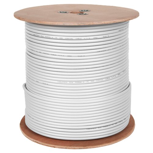 Cabletech koaksijalni kabel F690BV A bijeli kalem 305 m Slike