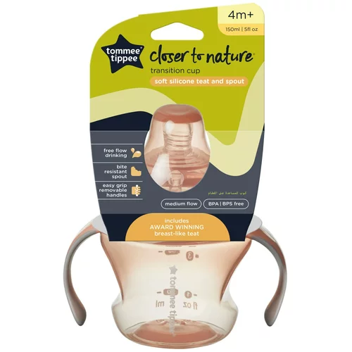 Tommee Tippee čašica CTN Closer to Nature pink