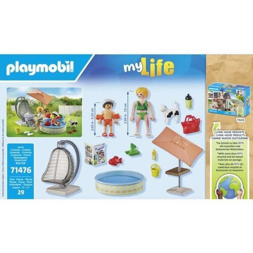 Playmobil My life Bazen u dvori&amp;scaron;tu ( 1040632 ) Slike