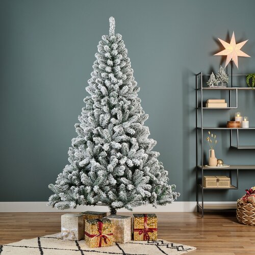DEKOR DOM Novogodi&amp;scaron;nja jelka MONARCH PINE SNOWY 300cm Slike