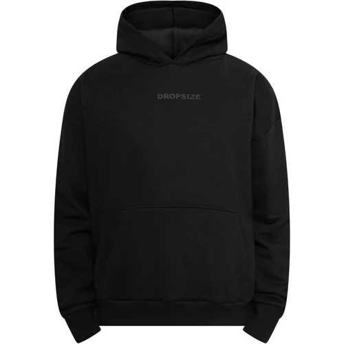 Dropsize Sweater majica siva / neonsko ljubičasta / crna