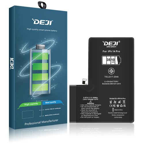  Baterija DEJI za IPhone 14 Pro (3510 mAh) Cene