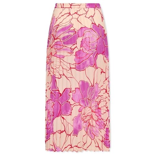 Only Krila Alma Life Poly Skirt - Super Pink Rožnata Cene