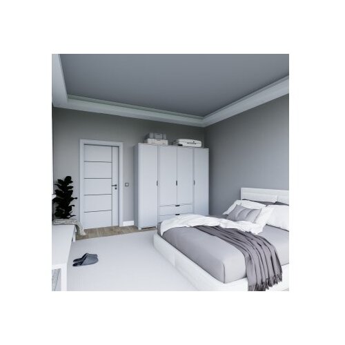 Hanah home Ormar Duru 1600-023, 170x183x45 cm, Bijela Slike