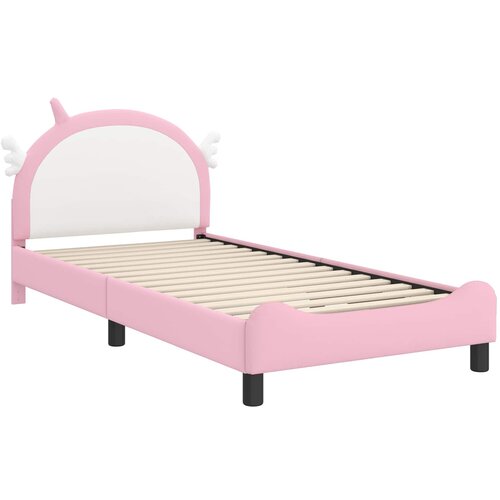  za djecu s uzglavljem Ružičasta 90 x 190 cm PU Slike
