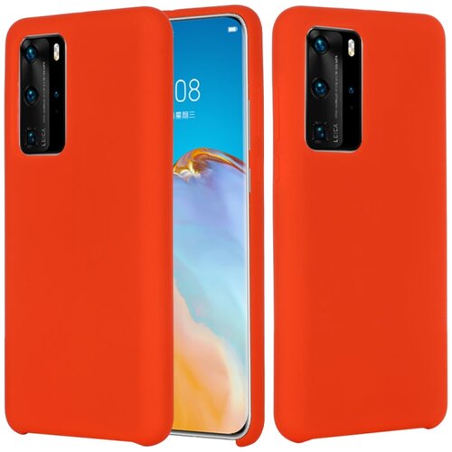  Ovitek za Huawei P40 | Liquid Silicone | Rdeč Cene