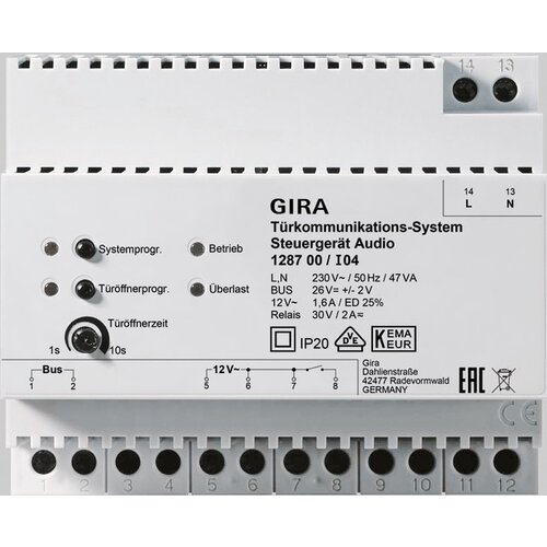 Gira control unit audio 128700, (20830911) Slike