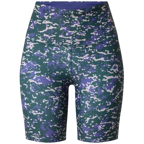 Reebok Sport Športne hlače 'Modern Safari' pesek / jelka / vijolično modra
