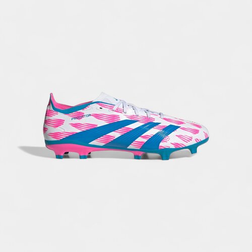 Adidas Nogomet Predator League FG Cloud White Solar Blue Solar Pink Rdeča Cene