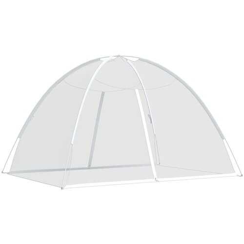  Komarnik Mongolia s vratima 220 mrežasti bijeli 200x200x130 cm Slike