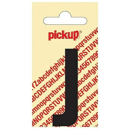  Nalepka Pickup (Motiv: J, črne barve, višina: 60 mm) Cene