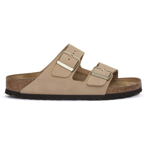 Birkenstock Natikači ARIZONA SANDCASTLE CALZ S Bež Slike