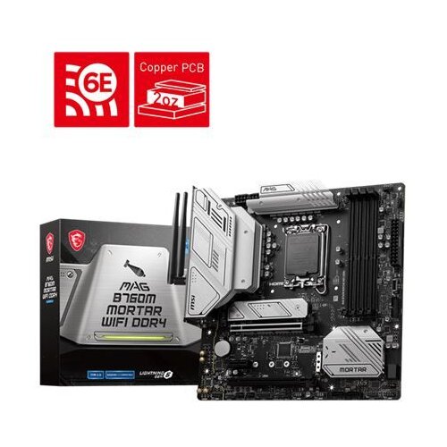 MSI mbo 1700 mag B760M mortar wifi matična ploča Slike