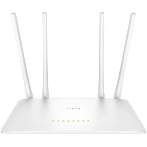 Cudy WR1200 AC1200 Dual Band 2.4+5Ghz MESH Wi-Fi Ruter 1W/4LAN 10/100Mbps, 4x5dBi, GUEST/WPS/DDNS Cene