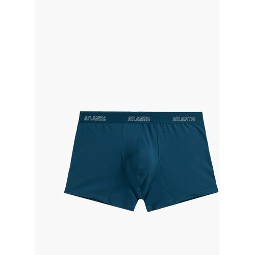 Atlantic Men's Boxer Shorts - Blue Slike