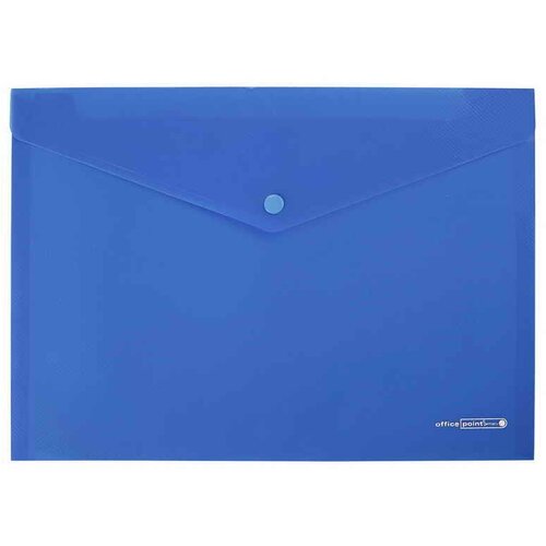 MAPA kuverta z gumbom pp office OFFICE - MODRA Slike