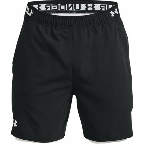 Under Armour Men's UA Vanish Woven 2-in-1 Shorts Black/White XL Cene