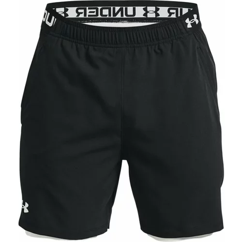 Under Armour Men's UA Vanish Woven 2-in-1 Shorts Black/White XL
