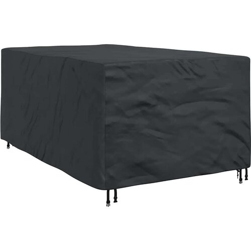 VidaXL Navlaka za vanjski namje&amp;scaron;taj Crna 143 x 225 x 90 cm 210D Slike