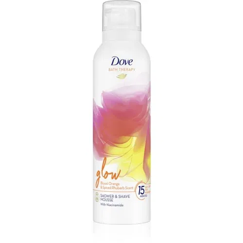 Dove Bath Therapy Glow pena za prhanje Blood Orange & Rhubarb 200 ml