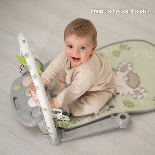 Lorelli PIANO Podloga za igru za bebe, Green (0mj+) Slike