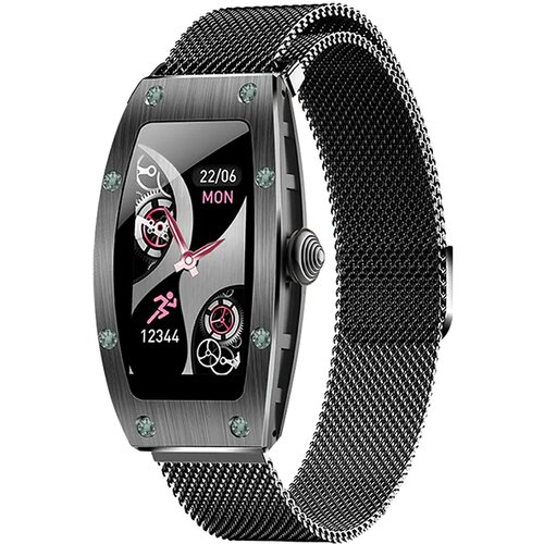 KUMI K18 svarovski smartwatch black Cijene
