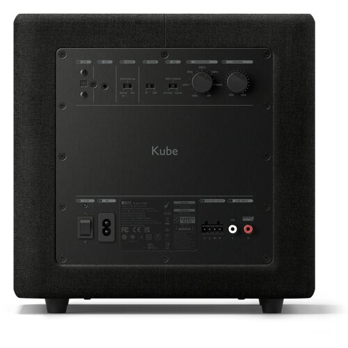 Kef Kube 8 MIE Black Gloss Subwoofer Slike