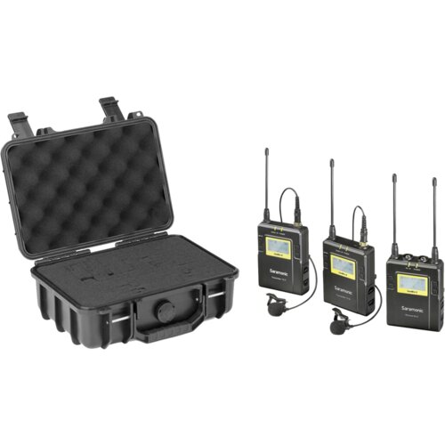 Saramonic UwMic9 wireless bubice kit 2 RX9+TX9+TX9 2x transmitter + receiver + poklon kofer Cijene