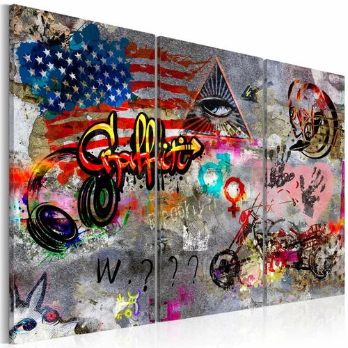  Slika - American Graffiti 90x60