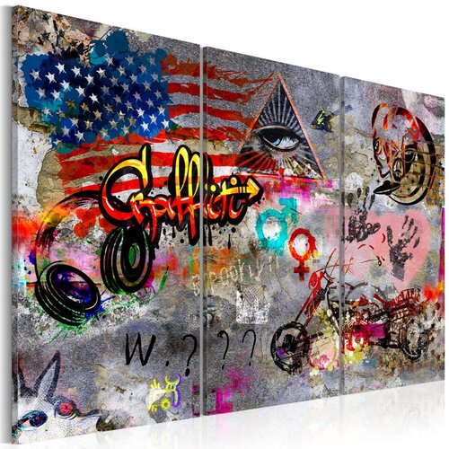  Slika - American Graffiti 90x60 Slike