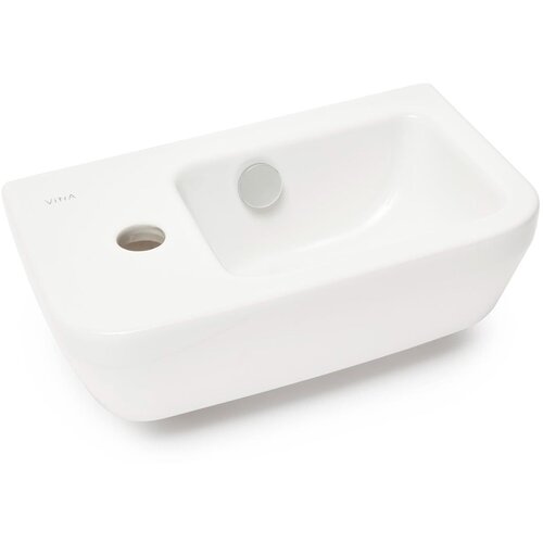Vitra 7090-003-0028 Integra 37 x 22 cm leva izvedba keramični umivalnik z odprtino za armaturo Cene