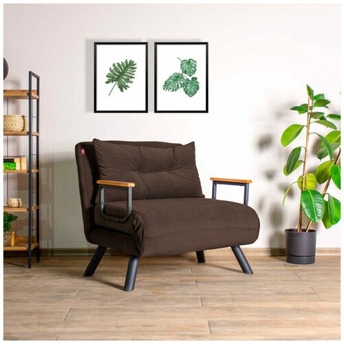 Atelier Del Sofa fotelja Sio Single - braon Slike