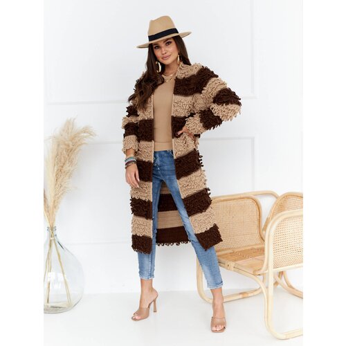 By o la la Brown cardigan cxp1050. R00 Slike