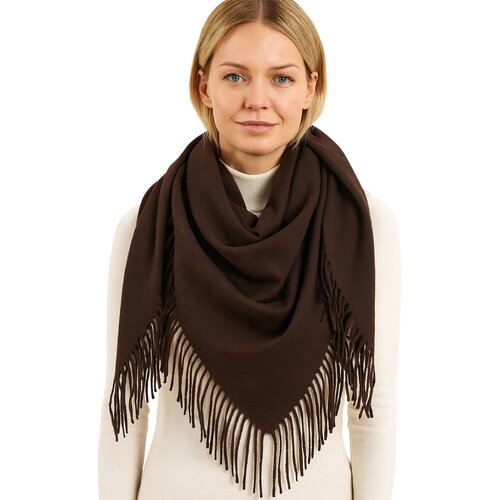 Pri One-color shawl shlik scarf with fringe GRACE Cijene