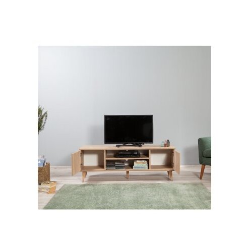 HANNAH HOME TV komoda Truva Hrast Slike