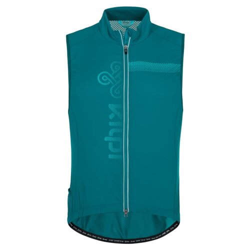 Kilpi Men&amp;#039;s cycling vest FLOW-M TURQUISE Slike
