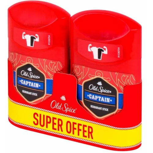 Old Spice deo stick captain 2X50ml