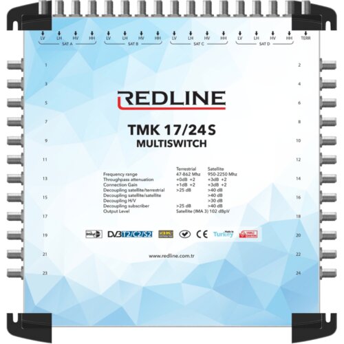 Redline Multi&scaron;alter 4 satelita na 24 utičnica &ndash; TMK 17/24S Cijene