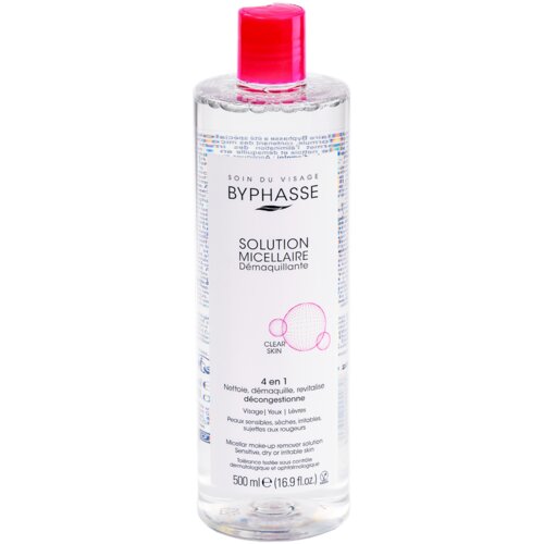 Byphasse Solution Micellaire micelarna voda za či&amp;scaron;čenje občutljive kože 500 ml Slike