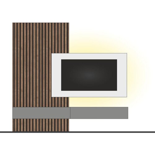 Hom`in DNEVNI REGAL, siva, temno siva, črnorjava Slike