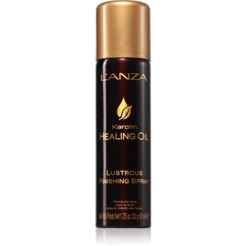 L&amp;#039;anza Keratin Healing Oil Lustrous Finishing Spray stiling pr&amp;scaron;ilo za sijaj in mehkobo las 60 ml Slike