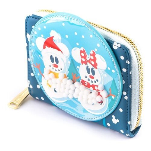 Loungefly DISNEY SNOWMAN MICKEY MINNIE SNOW GLOBE DENARNICA Slike
