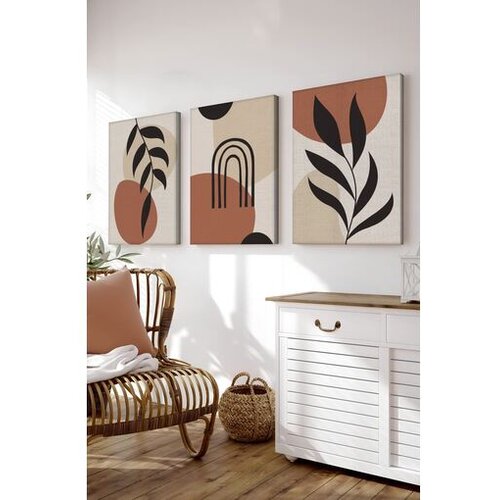 Wallity Decorativna slika Canvas 3kom 3Cnvs9 50x70 Cene