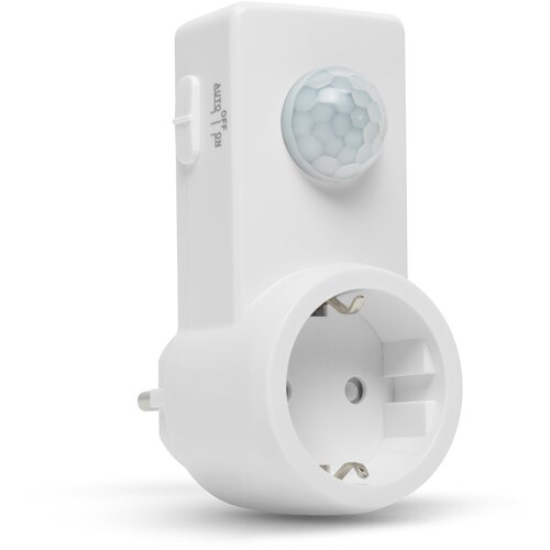  vtičnica s senzorjem gibanja 120&amp;deg; max. 10 m max. 1200W IP20 bela Slike